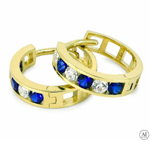 Gold-Ohrringe Glare 1096